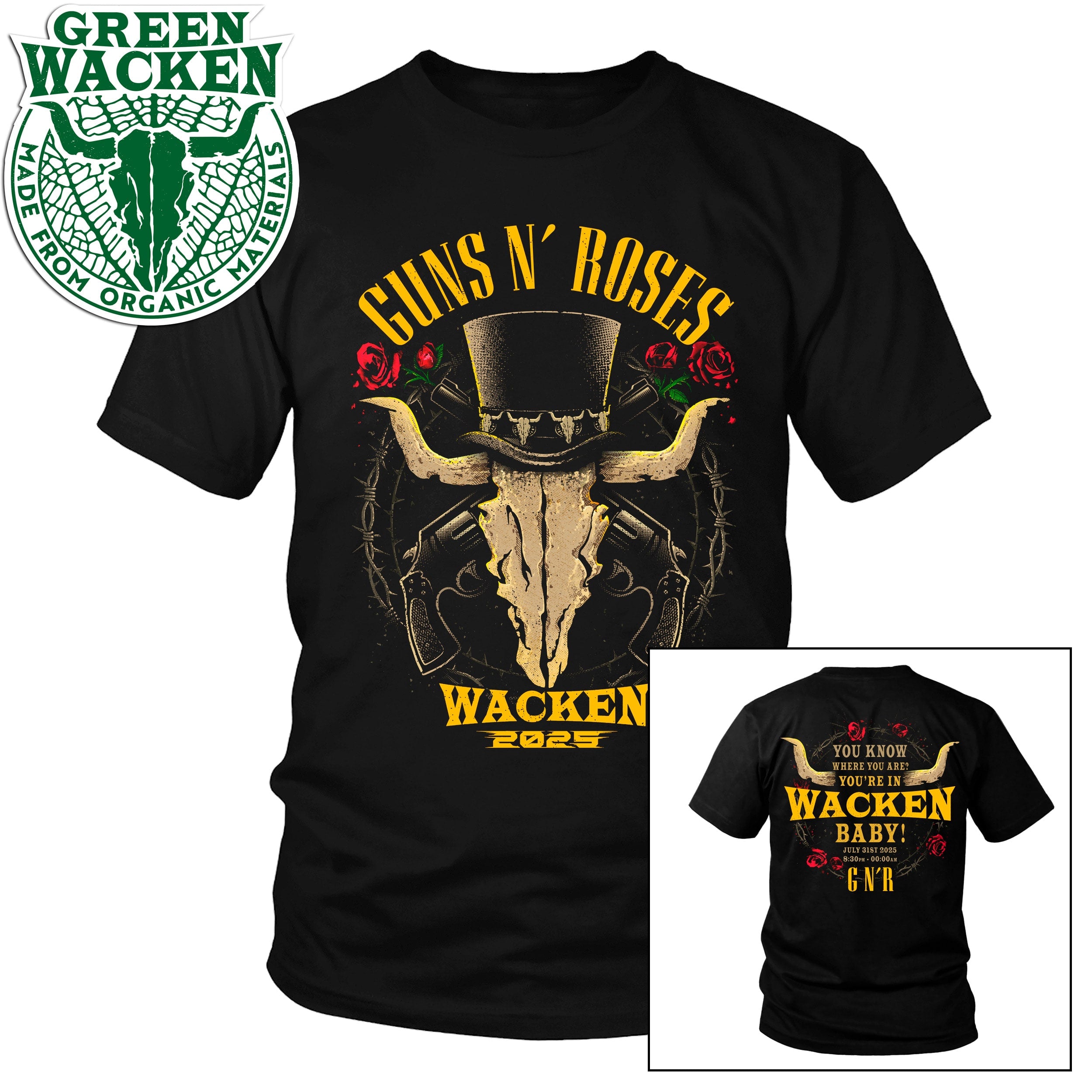 T-Shirt - Guns N' Roses x WOA 2025