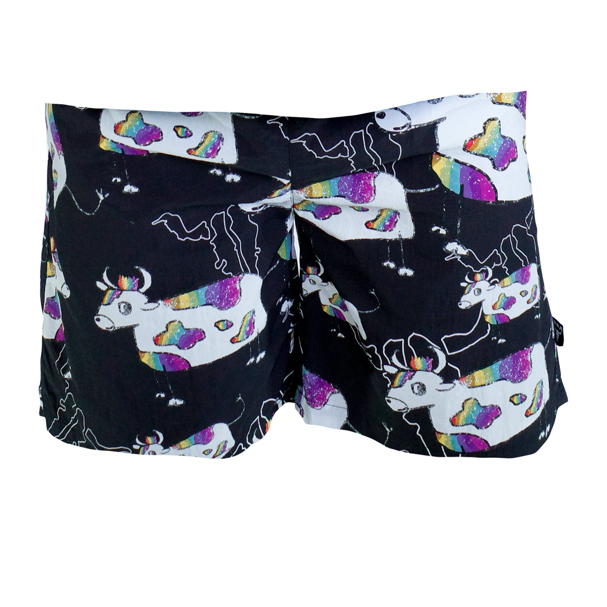 Badeshorts Rainbow Cow