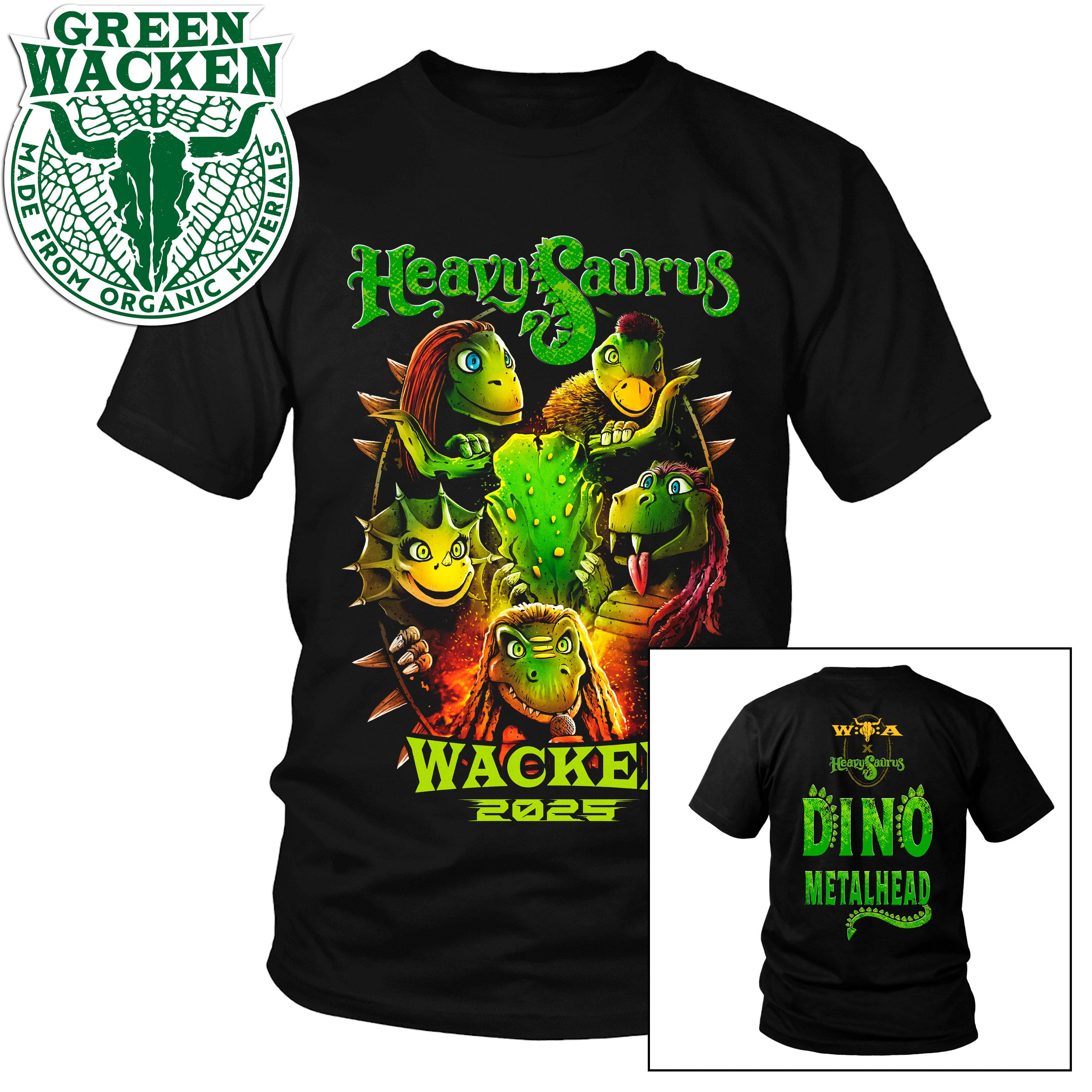 T-Shirt - Heavysaurus x WOA 2025